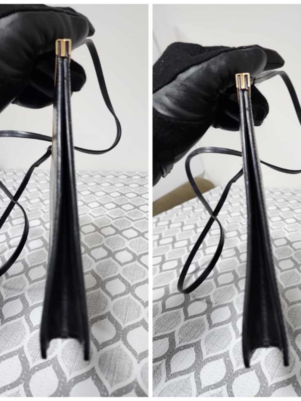 Authentic Céline Small Clasp Bag Black - Picture 7 of 13